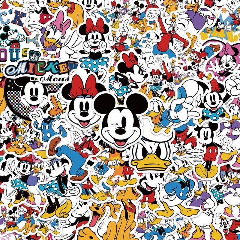 Hundreds of Genuine Authorized Popular Cartoon Character Sticker Rolls, Tattoo Sticker Material Paper Collection, Select by Item Number