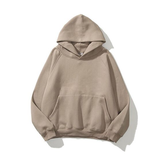 2024 Raglan Sleeve Double Hat High Street Fashion Brand Fashion Brand Sweater Couple Hoodie Cross Border Men's Sweater Hoodie