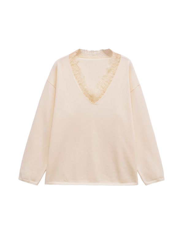 Cross-Border Wholesale 2025 Summer New European and American Style Women's Short Skirt Style Wool Blended Lace Knitwear