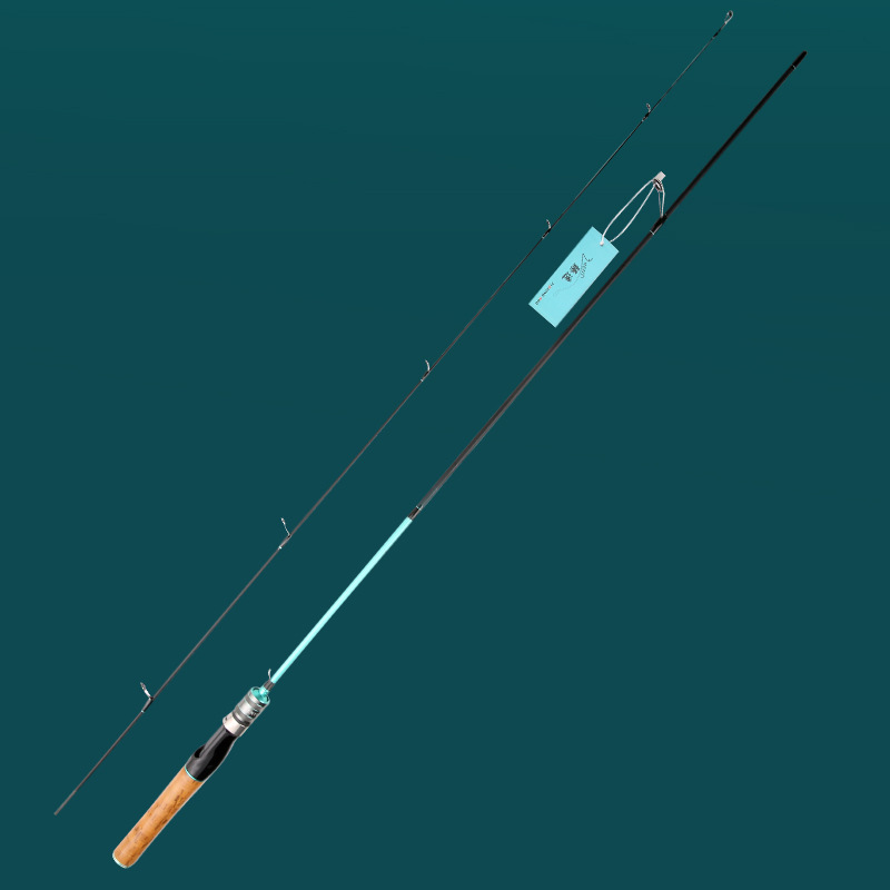 Boca de caballo de carbono sólido varilla 1,8 m 1,98/1,68 M UL ajustable medio y rápido ajustable luya varilla mango recto pistola mango micro varilla