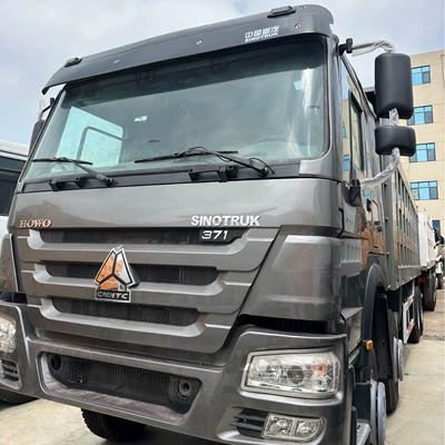 Used Howo 8X4 Dump Truck for Engineering Transport, High Horsepower, Factory Supply for Export (Yük maşınları)