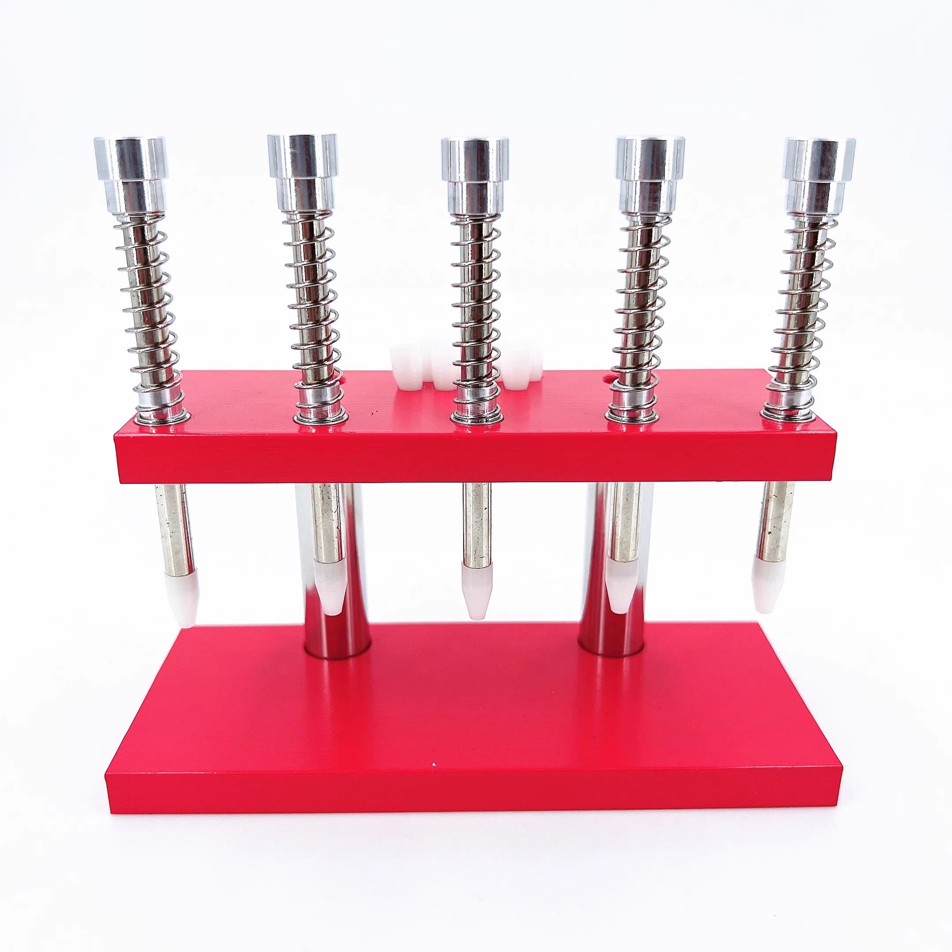 修表工具 五头手表压针机 胶头针冲 时分秒针压针器 五针装针器