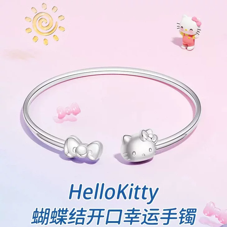 Hello Kitty, Hello Kitty, симпатичный женский браслет к Дню Святого влюбленных, простой и элегантный дизайн, подарок на день рождения