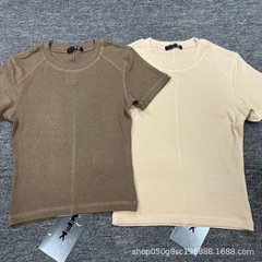 スポットSKチャージスリムTシャツショートスポーツシンプルで快適な半袖Tシャツトップ女性用2025夏の新スタイル