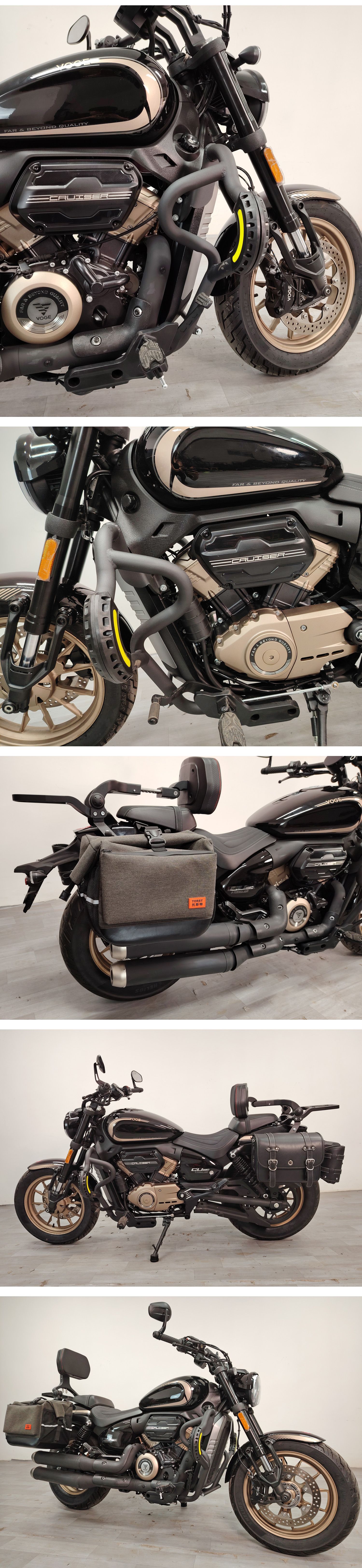 Suitable for Wuji CU250 bumper modification bumper folding backrest tailstock quick release side bag canvas bag accessories