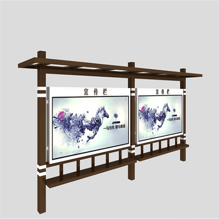 Supplier of stainless steel advertising boards, thickened billboards, and iron horse guardrail bases. The billboard model is JH-6.