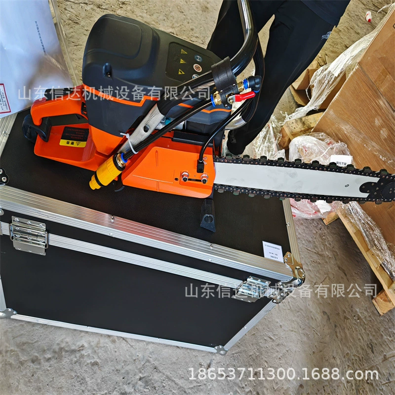 Шахтный алмазный отрезной станок моя ручная цепная пила гидравлическая Алмазная цепная пила гидравлическая цепь для пожаротушения