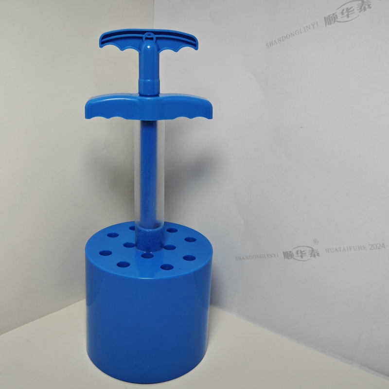 파란색 연탄 클립