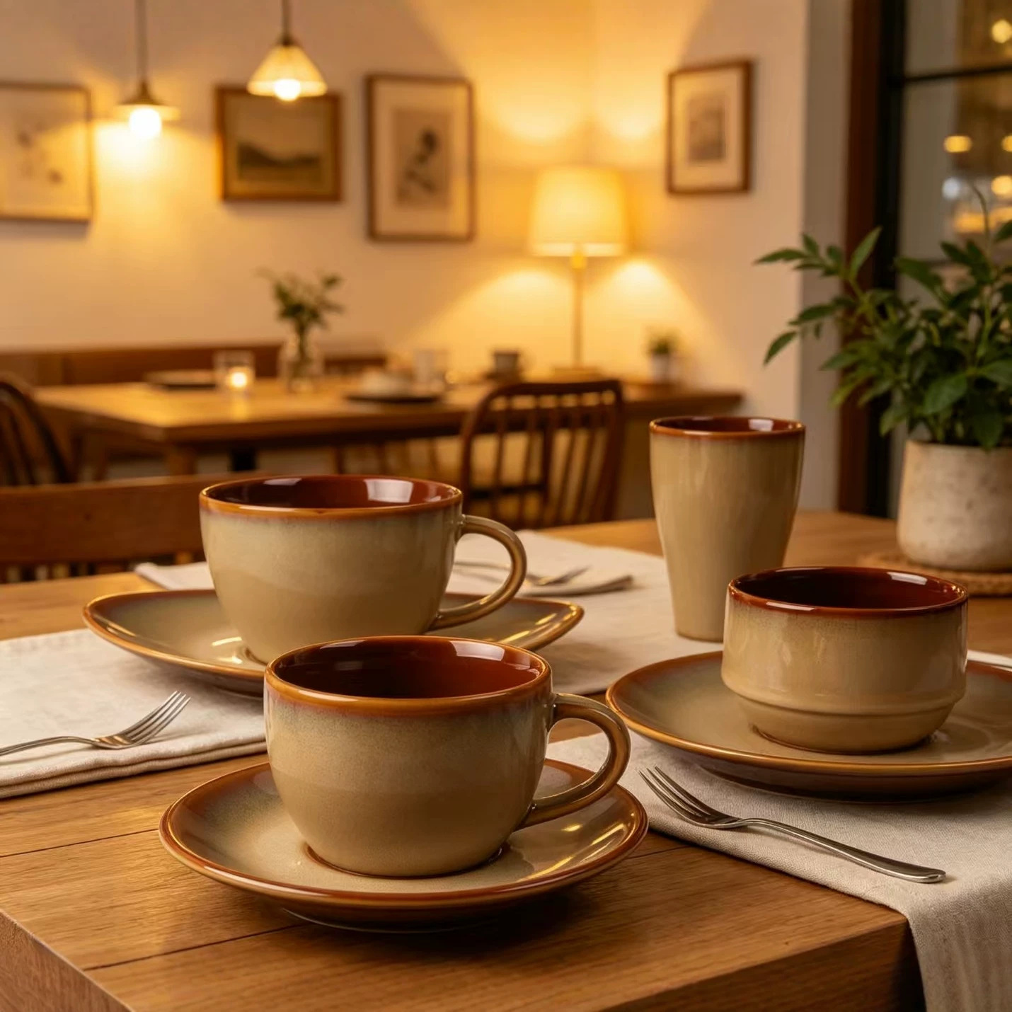Hogar agua taza de Comercio exterior Exportación cerámica creativa taza de café y platillo Europea taza marca taza de