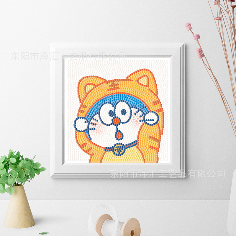 Nuevos niños 5d educativos rhinestone pintura hecha a mano DIY diamante pintura juguete creativo dibujos animados princesa serie image 8