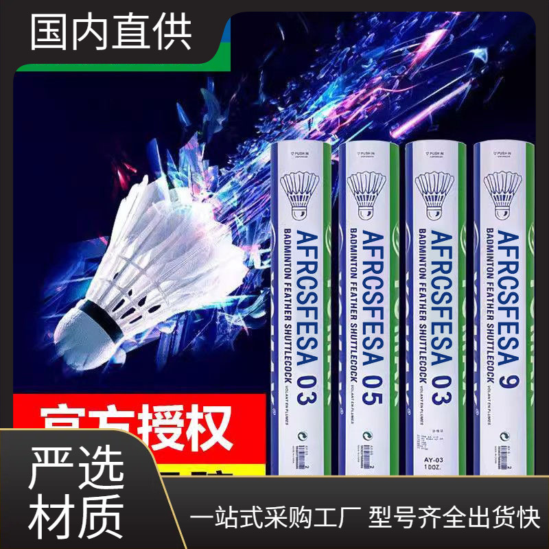 Badminton King 05/03/9 Stable, Windproof and Durable Training and Competition Special 12-Pack That Cannot Be Beaten