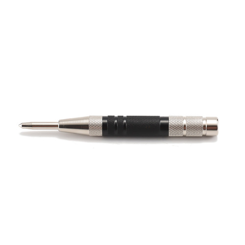 High hardness metal stainless steel positioning punch woodworking punch 150/155mm silver black reinforced automatic center punch