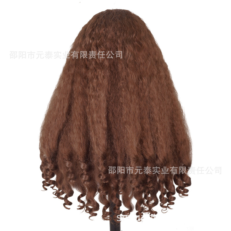 High Quality Multi Color Afro Curly Wigs With Headbang|undefined