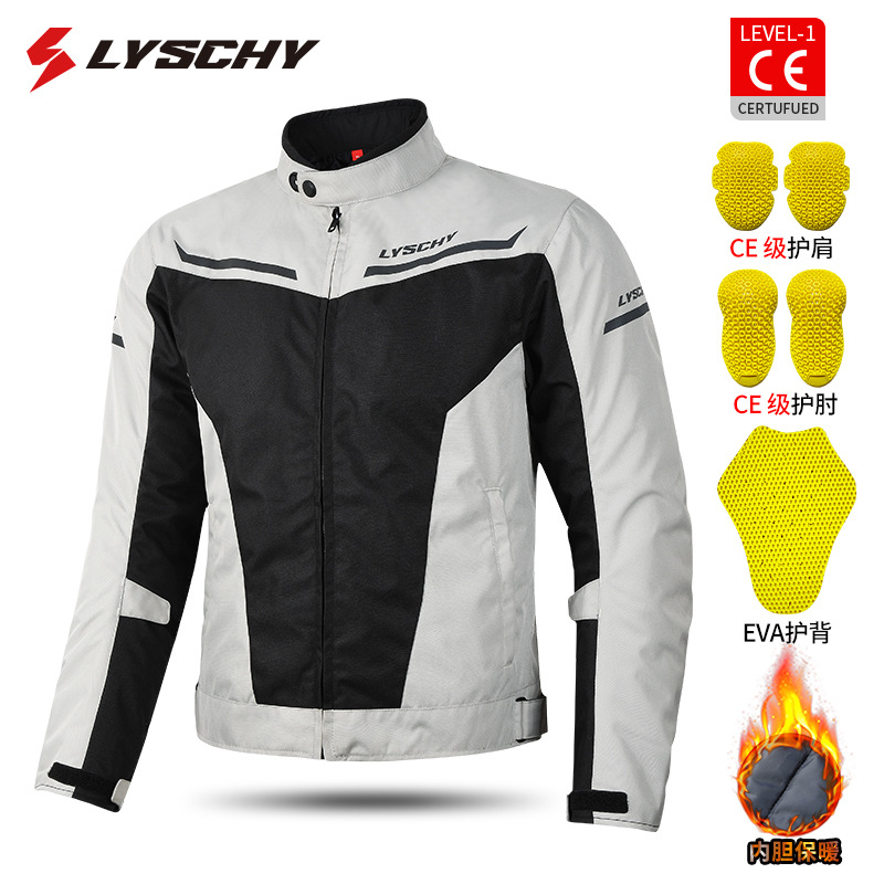 Thunderwing Motorcycle Cycling Clothing Men's Autumn and Winter Windproof and Warm Motorcycle Clothing Anti-Fall and Waterproof Rider Cycling Equipment Large Size