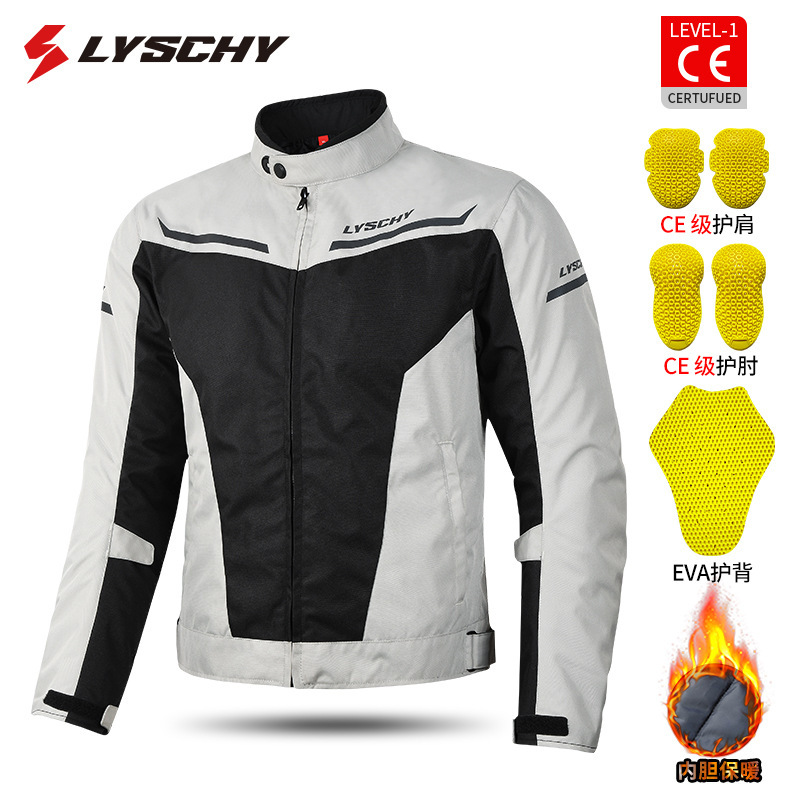 Thunderwing Motorcycle Cycling Clothing Men's Autumn and Winter Windproof and Warm Motorcycle Clothing Anti-Fall and Waterproof Rider Cycling Equipment Large Size