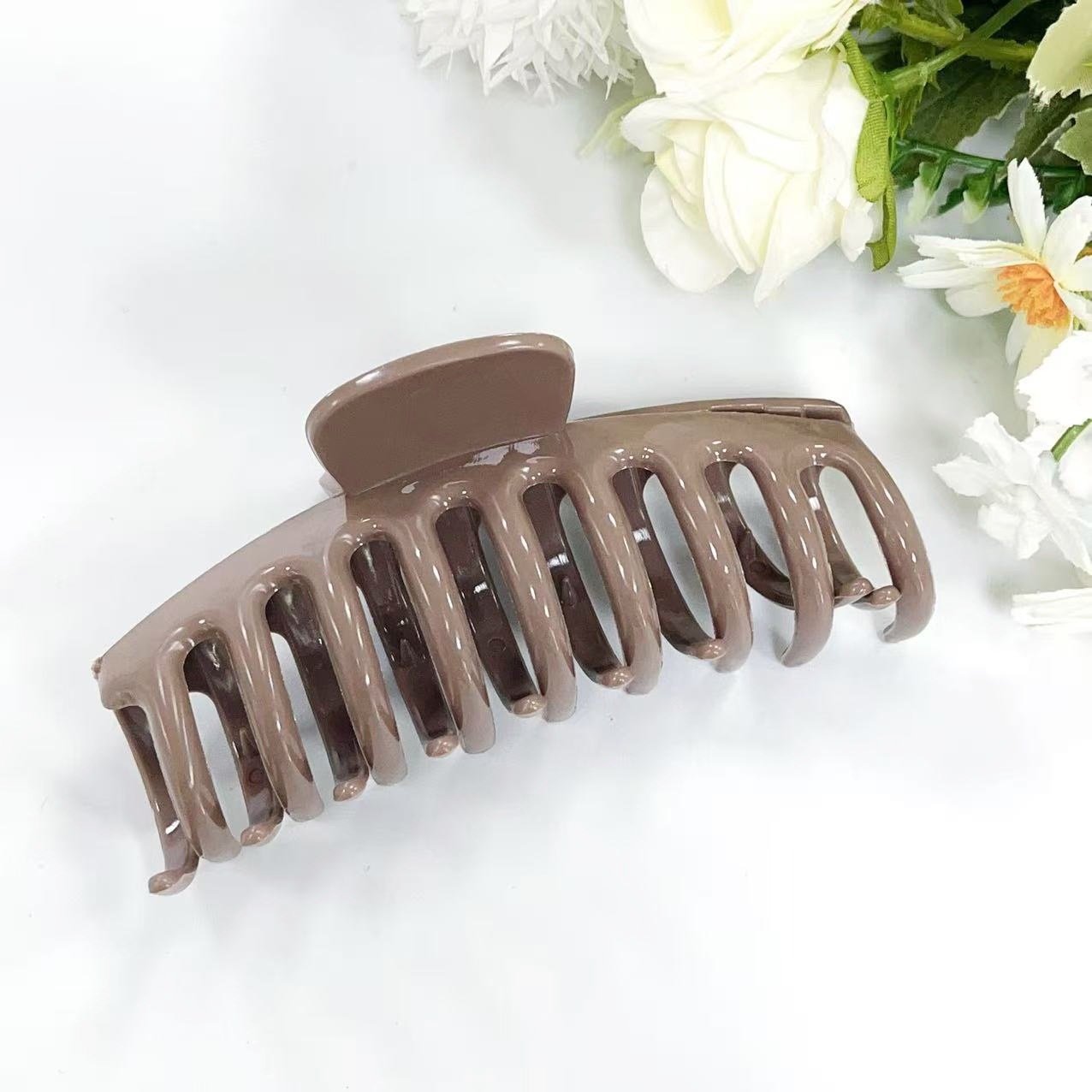 Nuevo cross-border clip de pescado suave clip de cabello de correa grande clip de quilla clip de cabello al por mayor