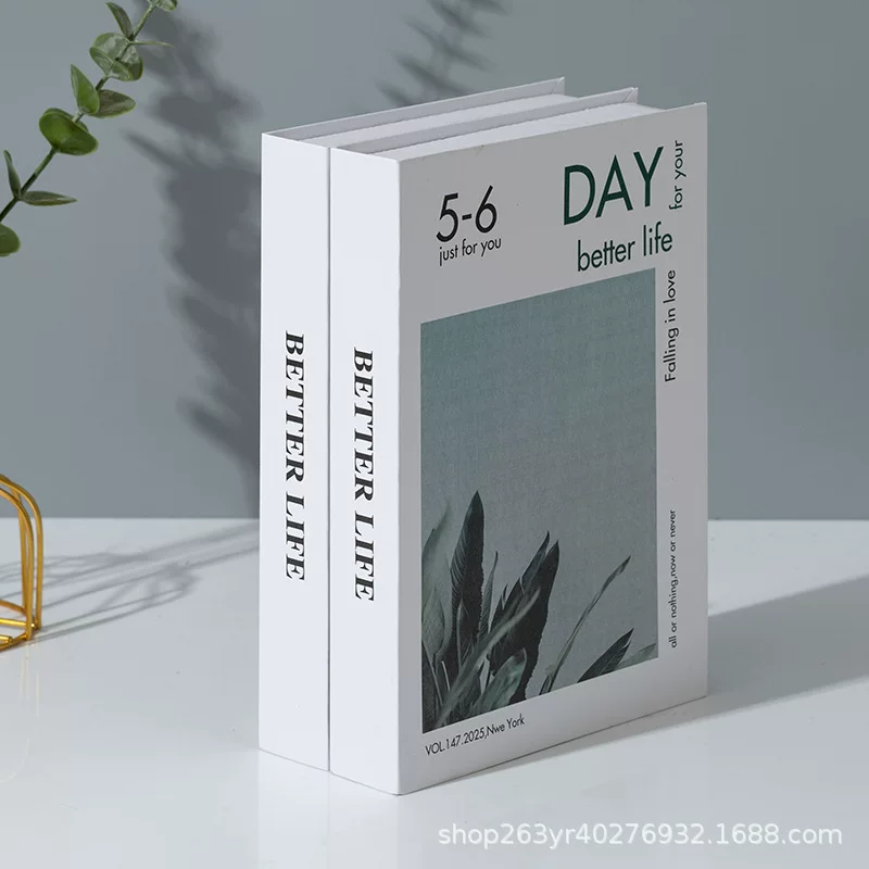 Йиу скандинавский простой ins стиль фальшивая книга имитация украшение для съемок фоновый реквизит для гостиной ТВ-стойка