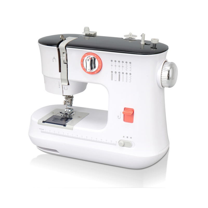 FHSM-519跨境缝纫机家用锁边订扣眼机吃厚新手友好缝E18