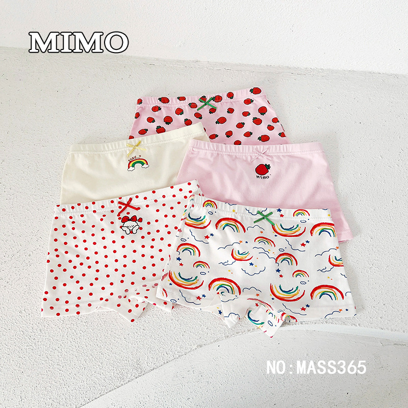 Children's cotton underwear girl's