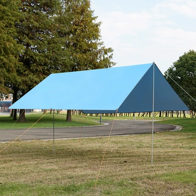 large tent, Avtomobil yan çətirləri - blue-8-di-ding-8-wind-ropes