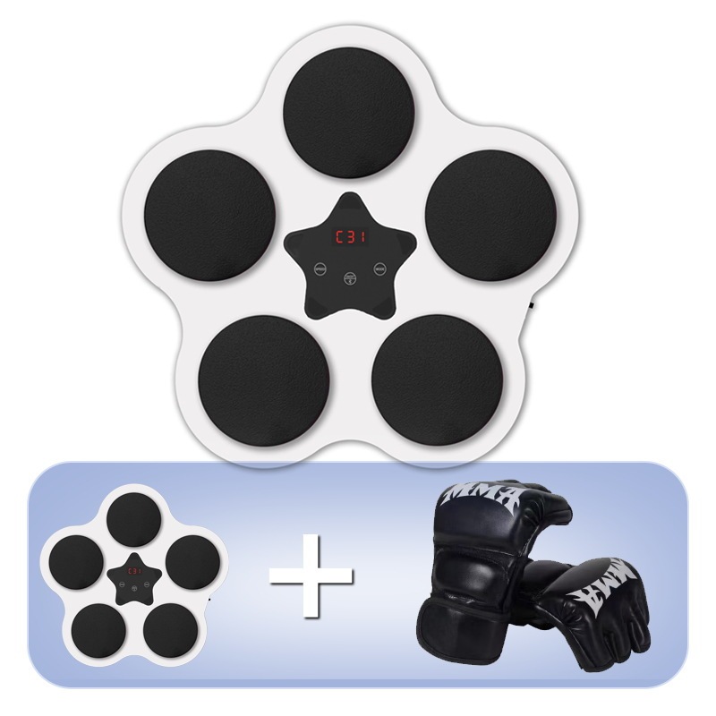 クロスボーダー音楽ボクシングターゲット子供用ボクシング壁ターゲットホームリアクトトレーナー減圧スマートBluetoothボクシングマシン|undefined