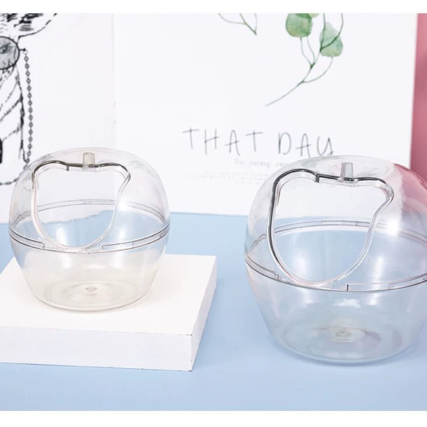 Оптовая фабрика Хомяк Игрушка товары для домашних животных Яблоко ванная комната Золотой медведь Туалет прозрачная ванная комната