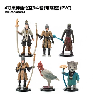 新品 黑神话悟空 电竞游戏悟空杨戬小西天土地猪八戒手办公仔摆件