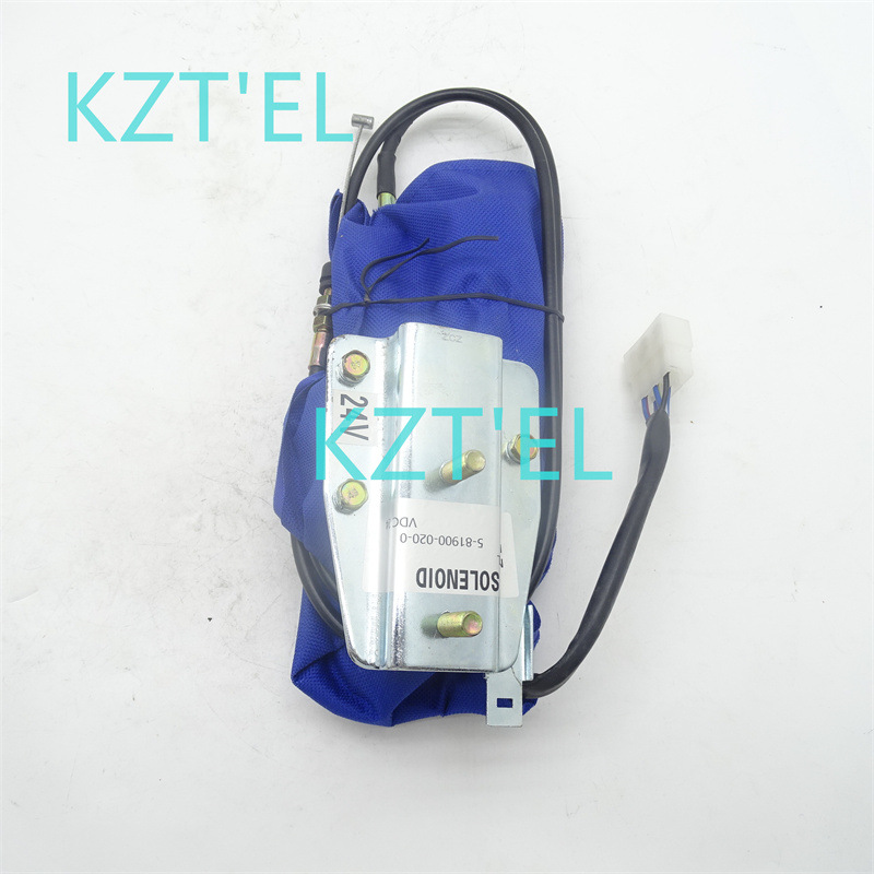 5-81900-020-0 24V发动机停止电磁阀适用于挖掘机工程机械零配件