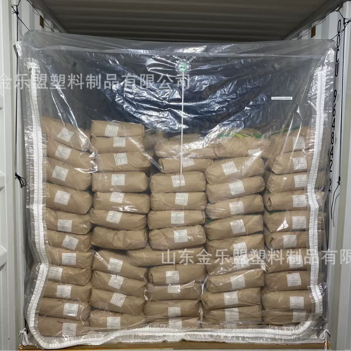 集装箱PE内衬袋防潮防水糖粉化工颗粒集装箱保护袋全新料食品级
