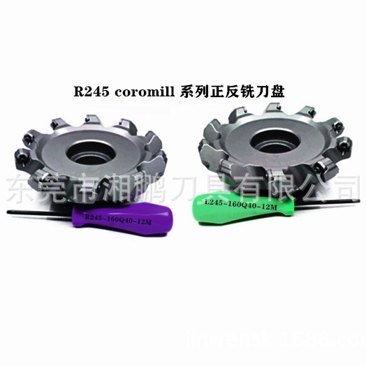 R245-100Q32-12H  R245-200Q60-12M R245-160Q40-12M 反转铣刀盘