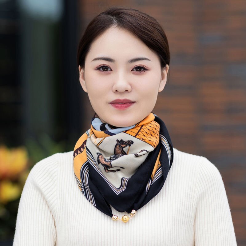 자석 그리드 말 노란색