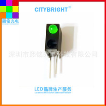 3mm�p�׸��x���Ο����ϾG�l��Gɫ�¿ղ��led�l����O�܏��_90��