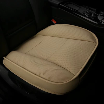 PU car seat cover four-door SUV seat cushion single seat without backrest leather cover protective seat cover four seasons universal cushion