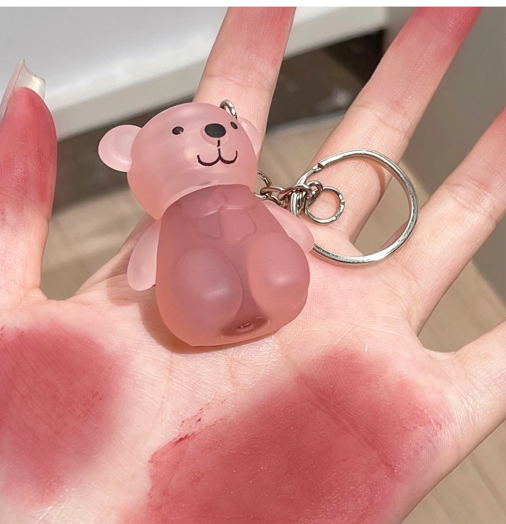 Art Value Cute Little Bear Velvet Lip Mud, soft mist, white and smooth lip glaze, low saturation color, versatile and affordable undefined