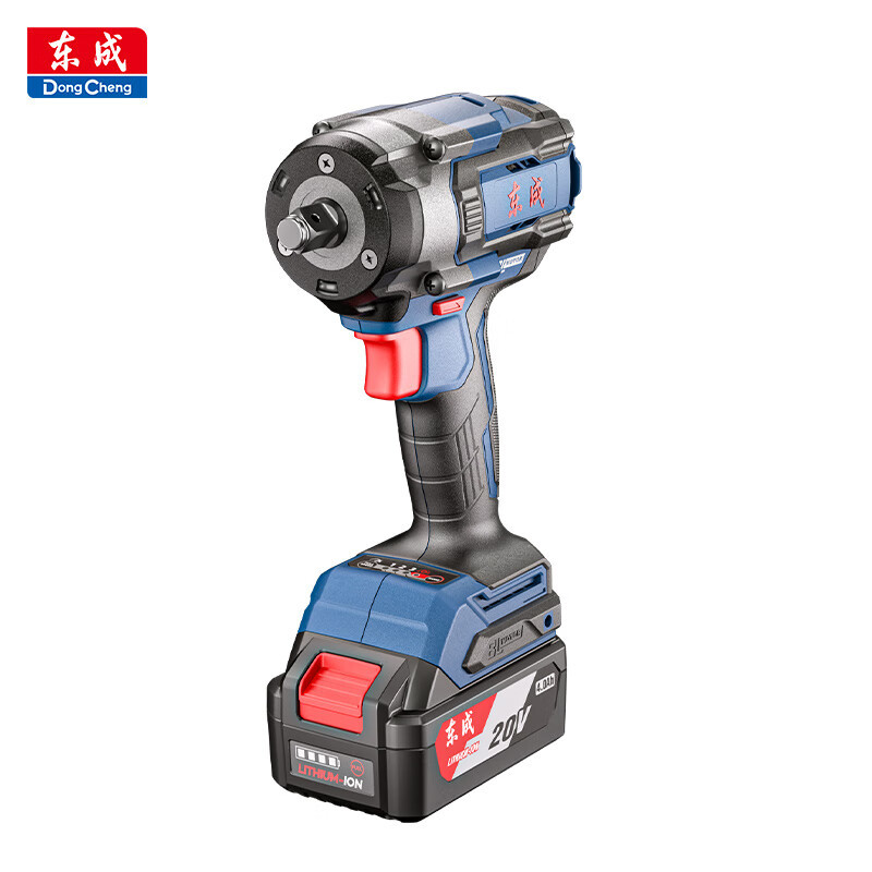 Dongcheng llave eléctrica sin escobillas 20V gran torsión reparación de automóviles llave de impacto marco de trabajo DCP598 cañón de aire de litio