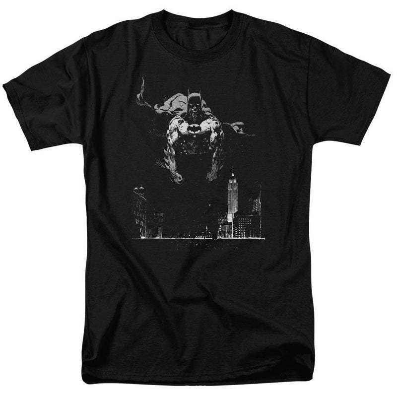 European and American Batman Dark Knight comic anime series Classic retro anime series men's T-shirt European and American Batman Dark Knight comic anime series Classic retro anime series men's T-shirt