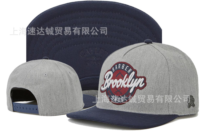 Mayorista comercio exterior sombrero plano sombrero ajuste sombrero sombrero de automóvil sombrero de moda americana sombrero de sol sombrero de sol