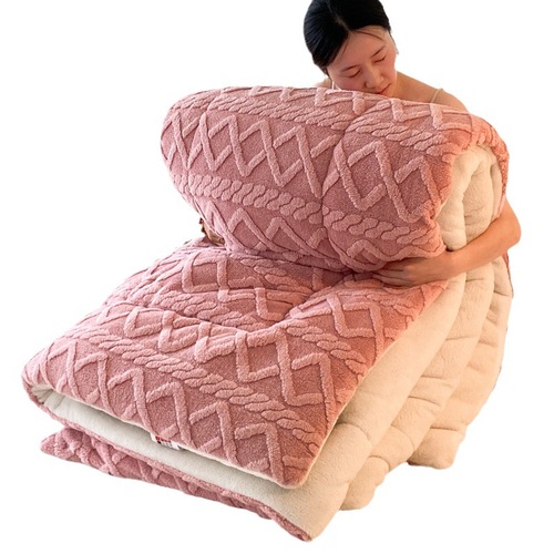  new style taffeta bobo winter quilt simple solid color quilt core factory direct sales wholesale gift one piece drop shipping