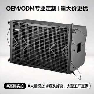 多功能厅悬挂线阵音箱舞台吊装箱体室内小型演出清晰音响设备跨境