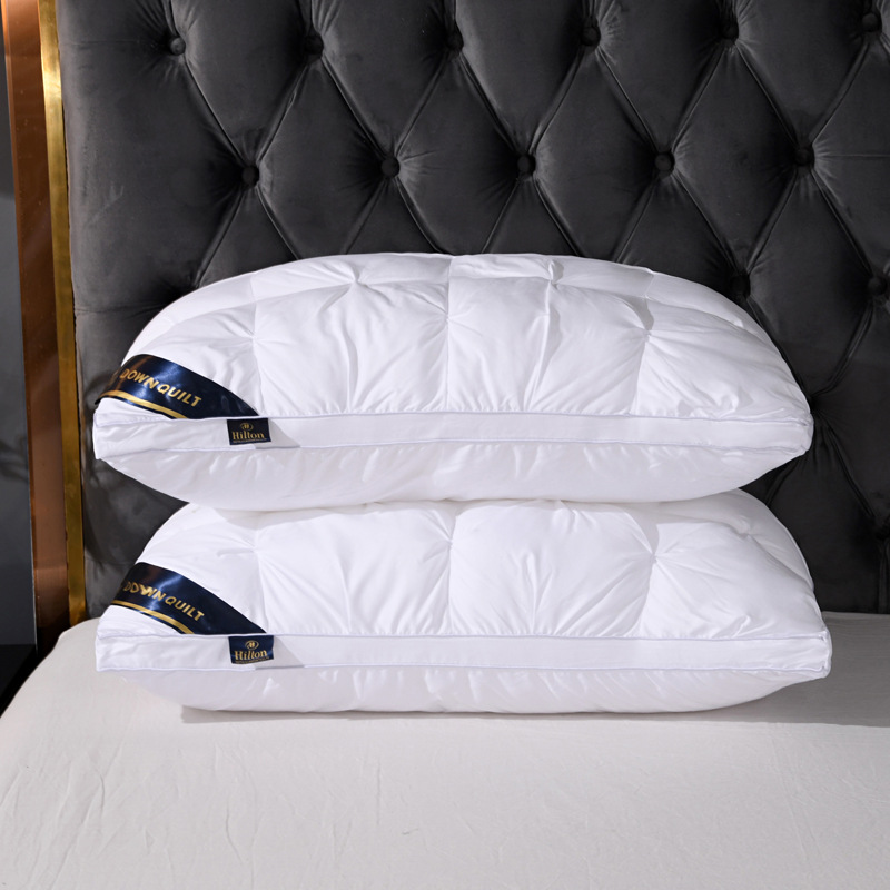 Hilton Forrest Pillow Core for Men, Five-Star Hotel Exclusive Neck Protection Home Use, Pack of 2 for Family