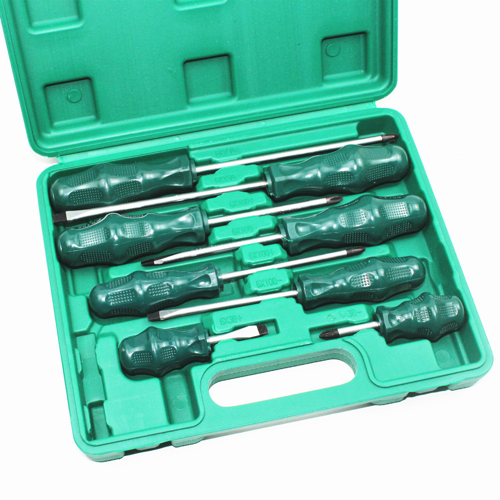 8件套十字一字螺丝刀单用螺丝刀十字一字螺丝刀套装组套改锥