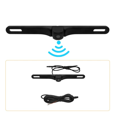 car rear view image night – Vehicle camera - mobile-phone-wireless-wifi-camera-license-plate-type