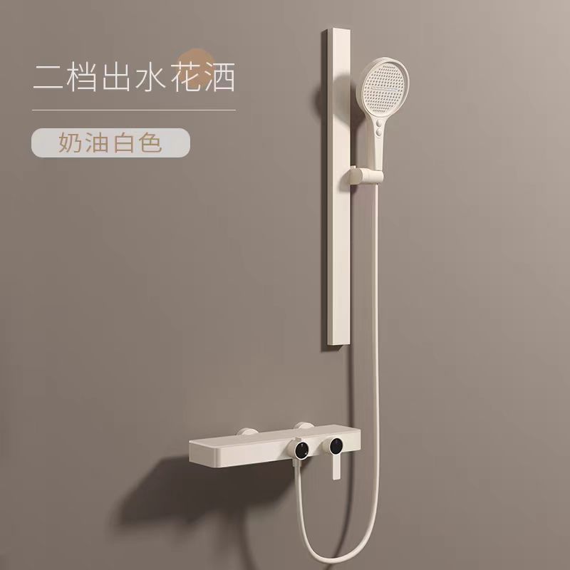 A01 perilla simple blanca lechosa de dos velocidades