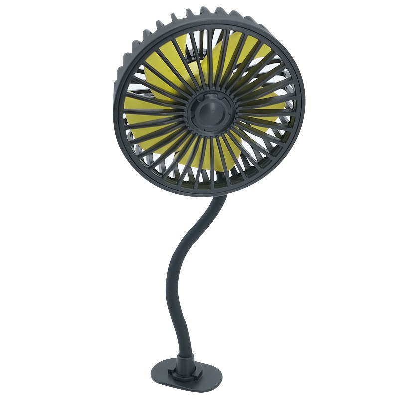 Coche mini ventilador pequeño interfaz usb ventilador eléctrico de 12v 24 camión grande ventilador eléctrico pequeño de un solo cabezal para automóvil de viento image 11