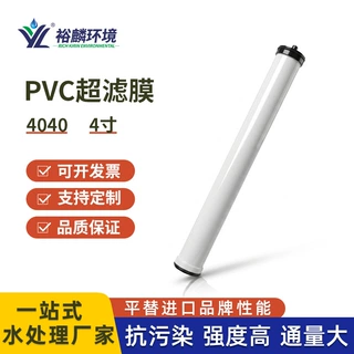 裕麟 4040 PVC  4寸 中空纤维超滤膜 污水处理过滤膜组件内压式