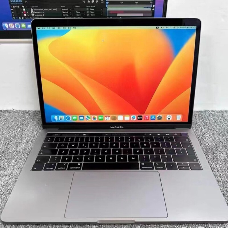 Cross-Border Export of Used Laptop Pro 2018 A1989 Thin and Lightweight Portable Business Laptop