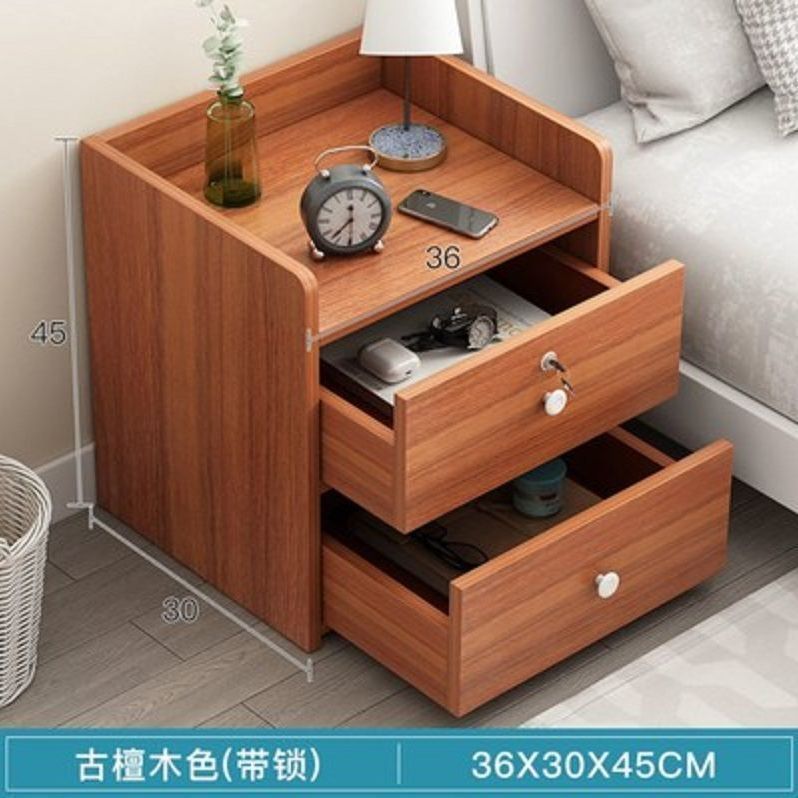 초대형 스타일 # 고대 백단 이중 조임끈 자물쇠 36cm