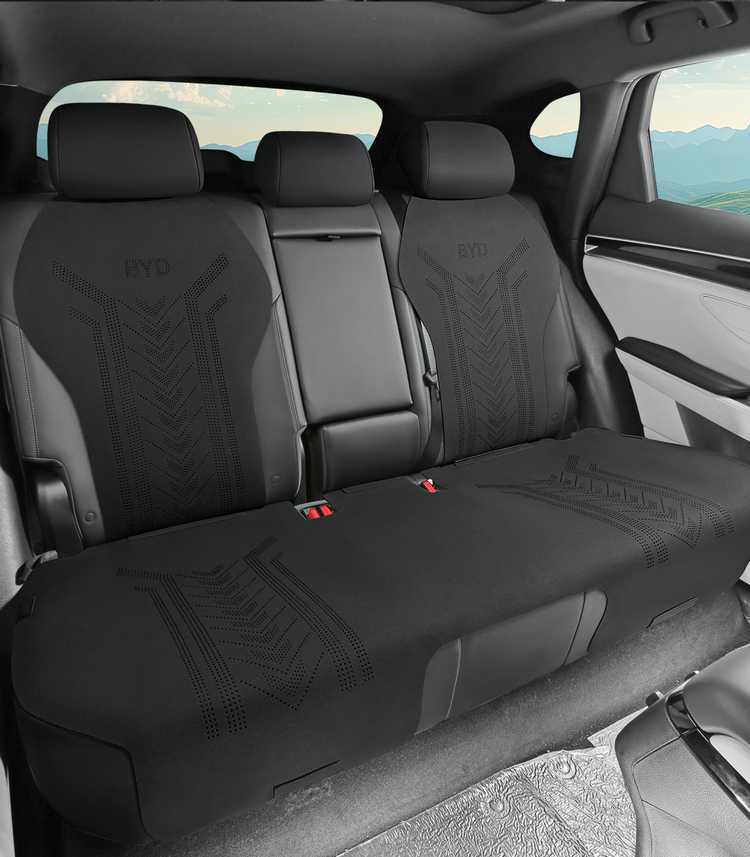 Byd Hiace 05Dmi Special Seat Cushion 2025 Model Car Seat Cushion Suede Saddle Pad Breathable Seat Cover