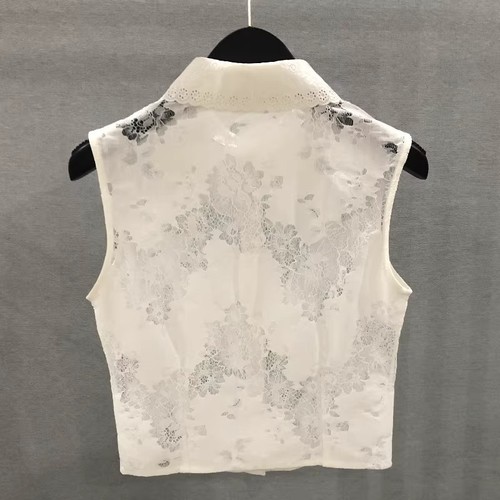 Spring and Autumn Versatile Fake Collar Women's High-End Quality Fake Collar Children Lace Edge Collar Decorated Shirt Collar Women's Collar