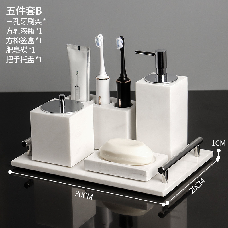 Maroon Jazz White Juego de cinco piezas B